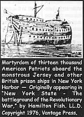 a British prison ship